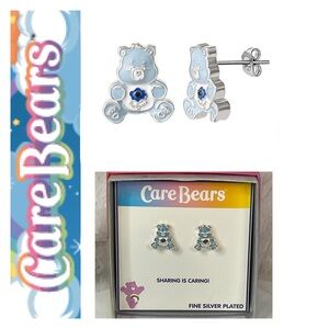 🐘🐘💓 Care Bears Crystal Stud Earrings